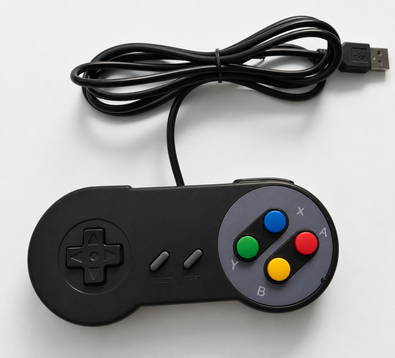 Retro Super Nintendo SNES USB Controller for Windows PC Mac Raspberry Pi USB