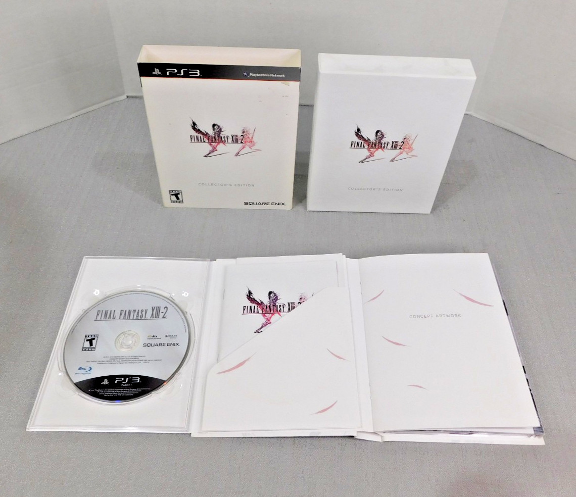 Final Fantasy XIII-2 Collector’s Edition (PlayStation 3) Complete – Authentic