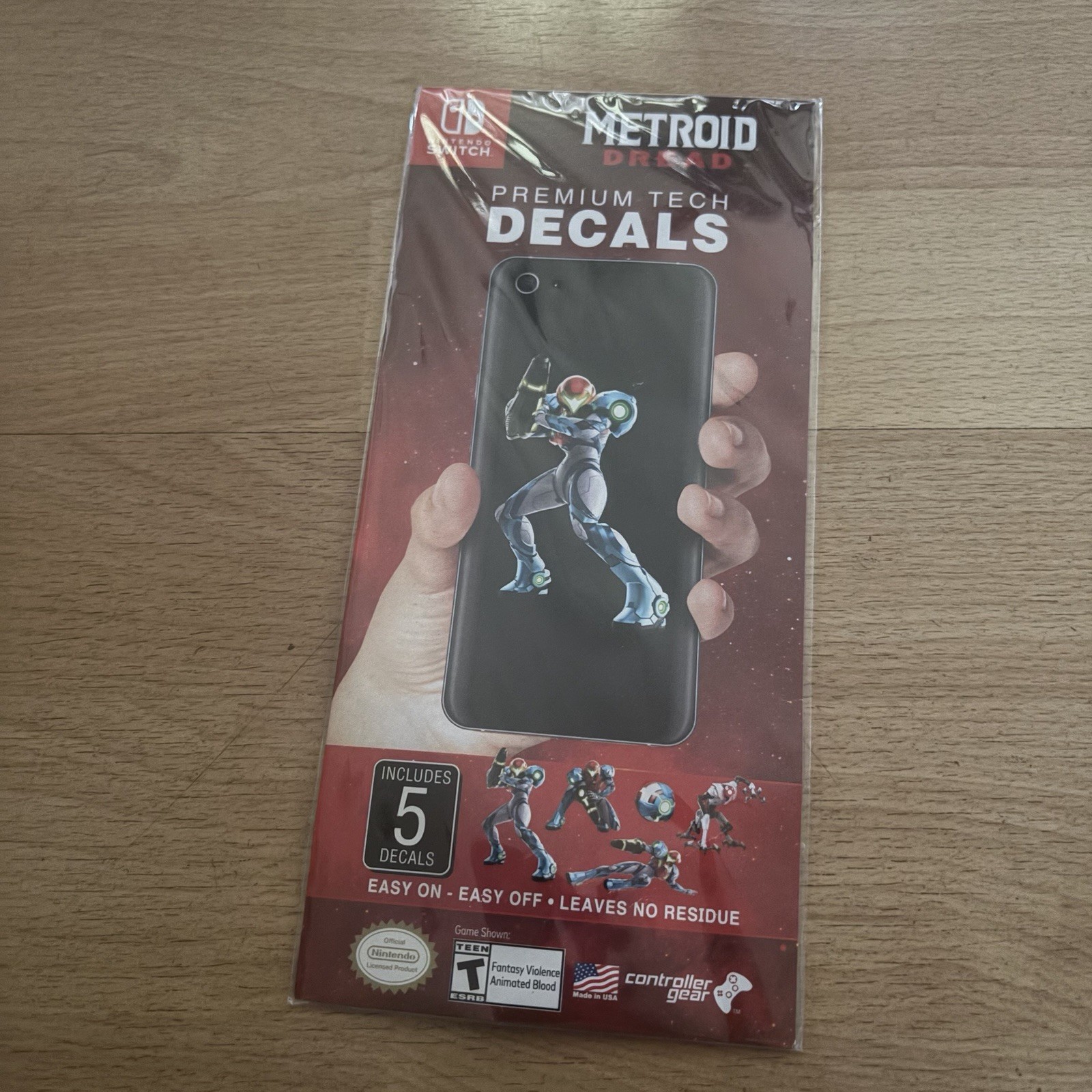 Metroid Dread Premium Tech Decals