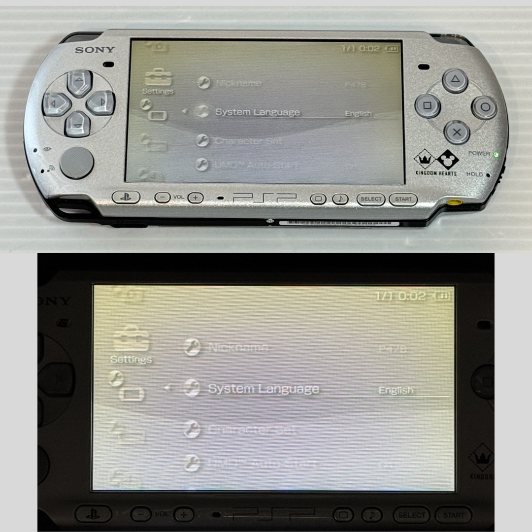 Sony PSP-3000 Console Kingdom Hearts Limited Region Free w/etc. – Excellent