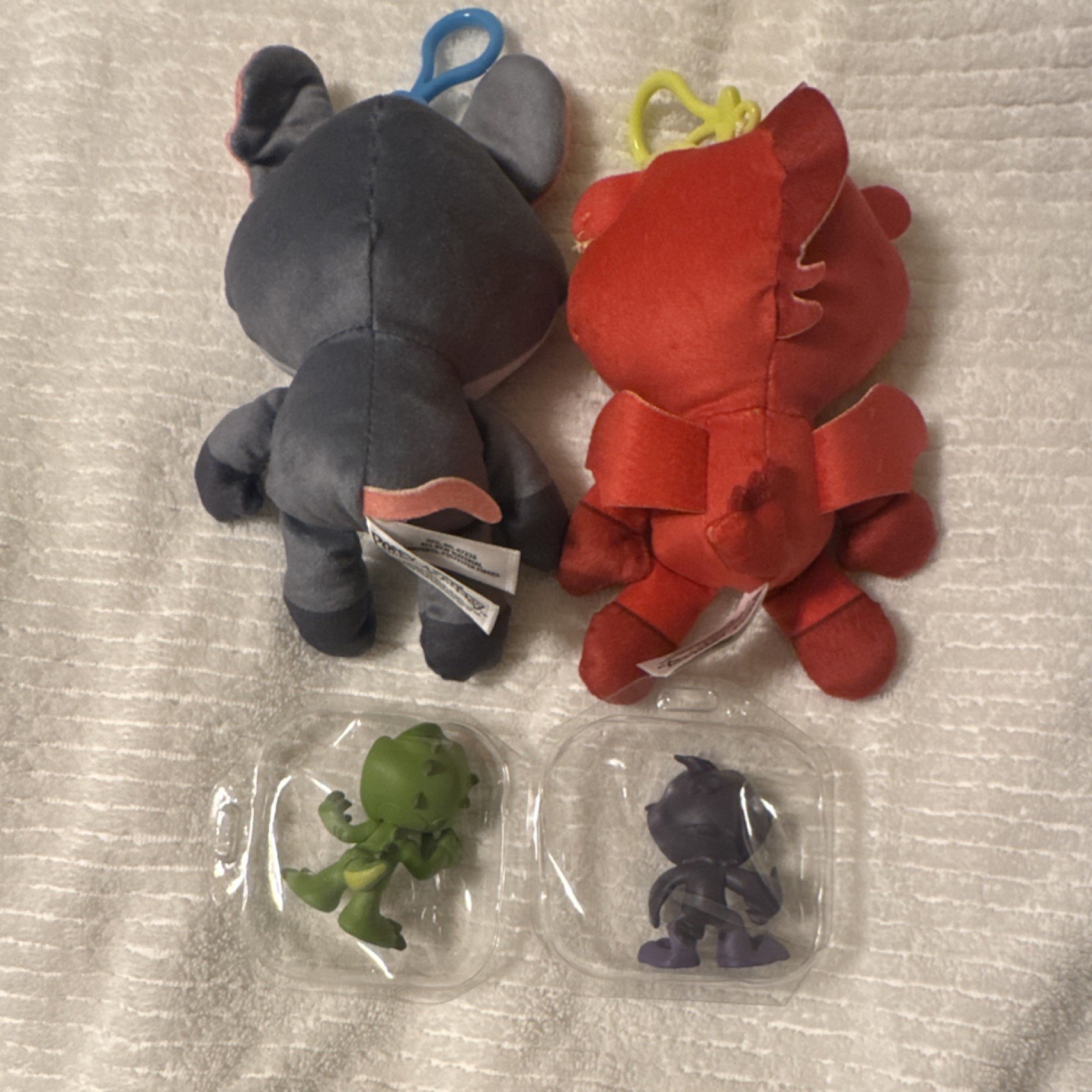 Mob Entertainment Poppy Playtime Nightmare Critters Plush Clip-on Dolls Figures