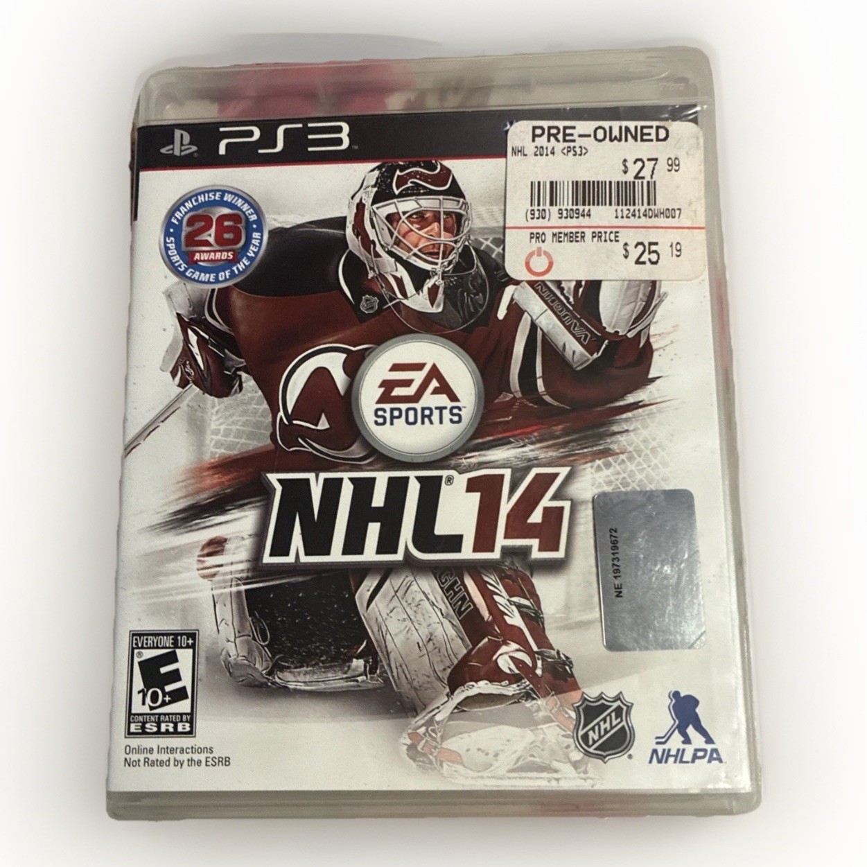 EA Sports NHL 14 PS3 PlayStation 3 Hockey Game Complete Tested