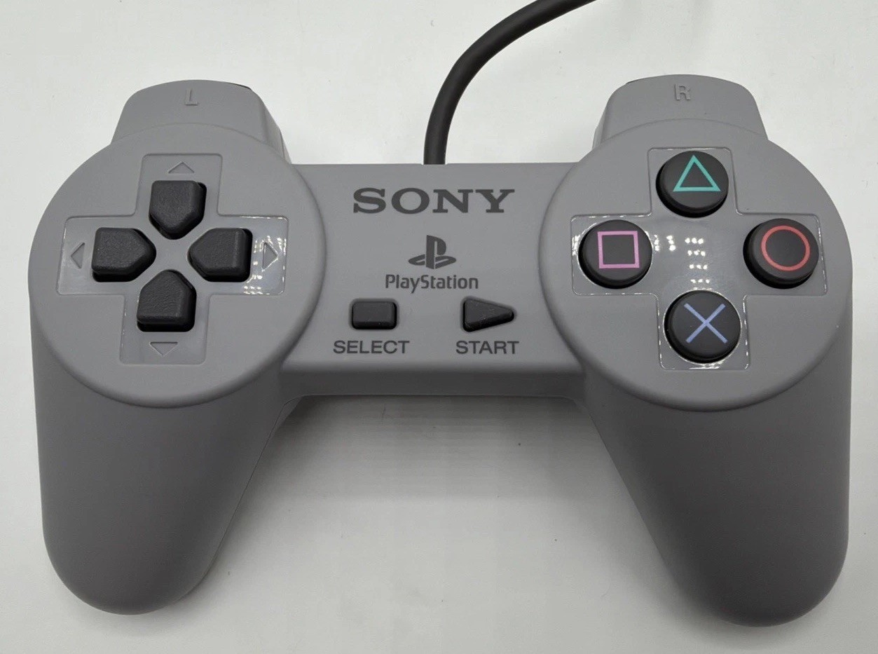 Sony PlayStation Classic Gray Console w/2 controllers, 20 games HDMI & Power Cor