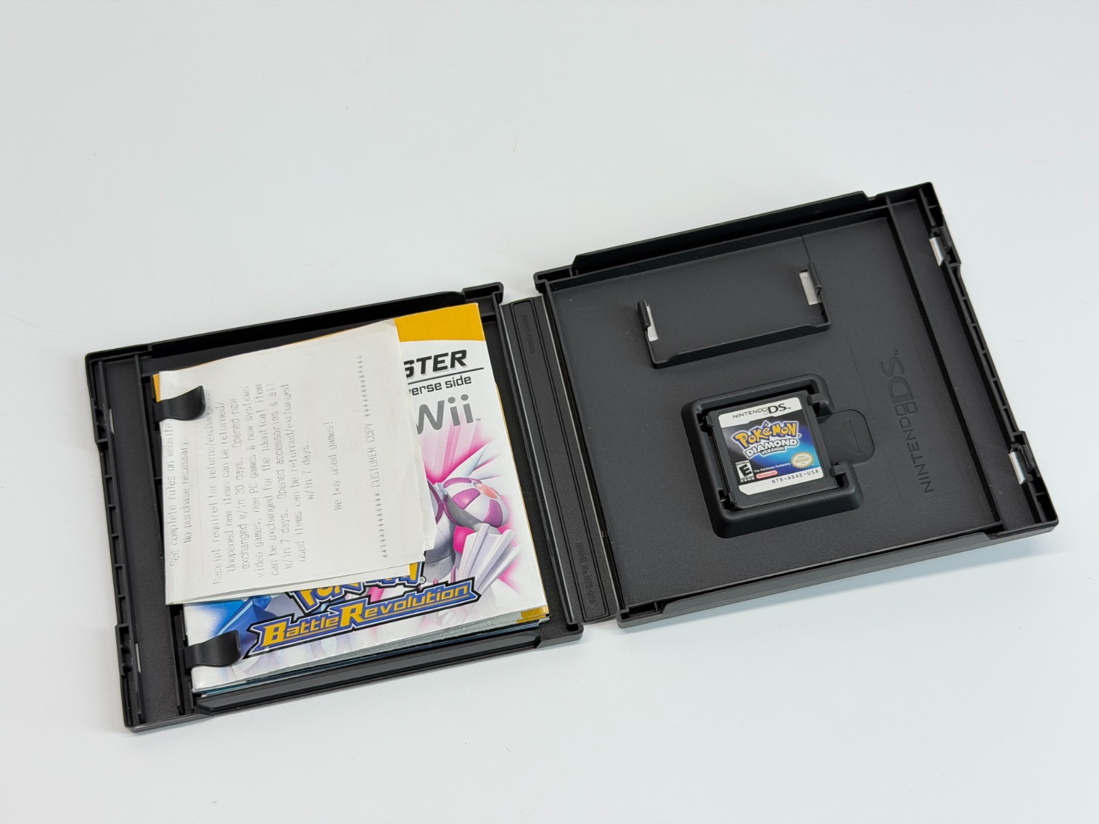 Pokemon Diamond Version (Nintendo DS) Complete w/ Inserts & Original Receipt