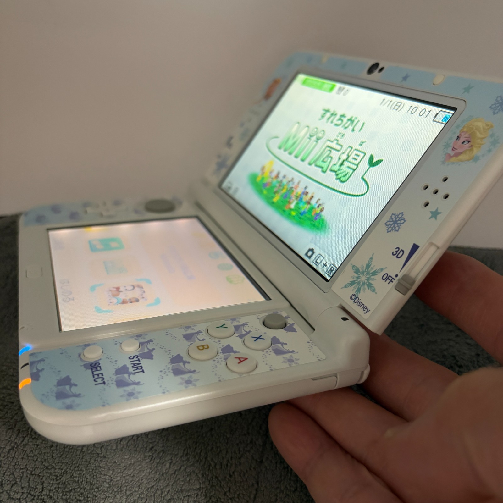【Near Mint】TOP IPS Nintendo New 3DS LL XL Pearl White Handheld Game Console