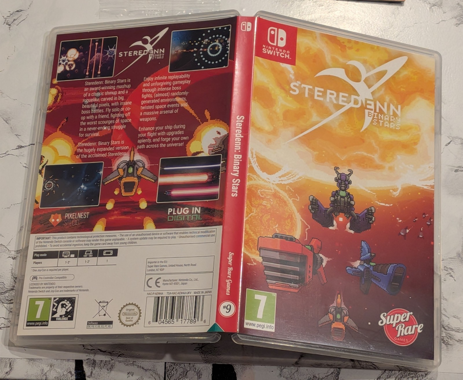 Steredenn Binary Stars for Nintendo Switch Super Rare Games #9 (Physical, Used)