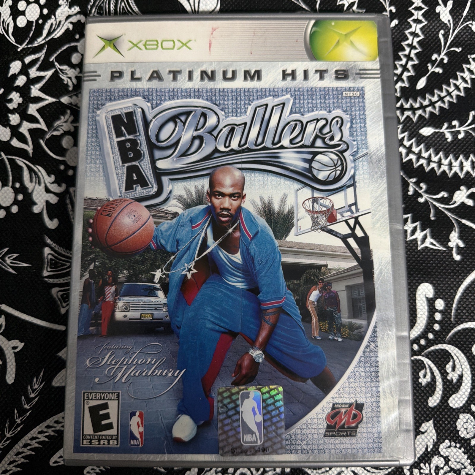 NBA Ballers Microsoft Xbox Platinum Hits Complete CIB extremely RARE!