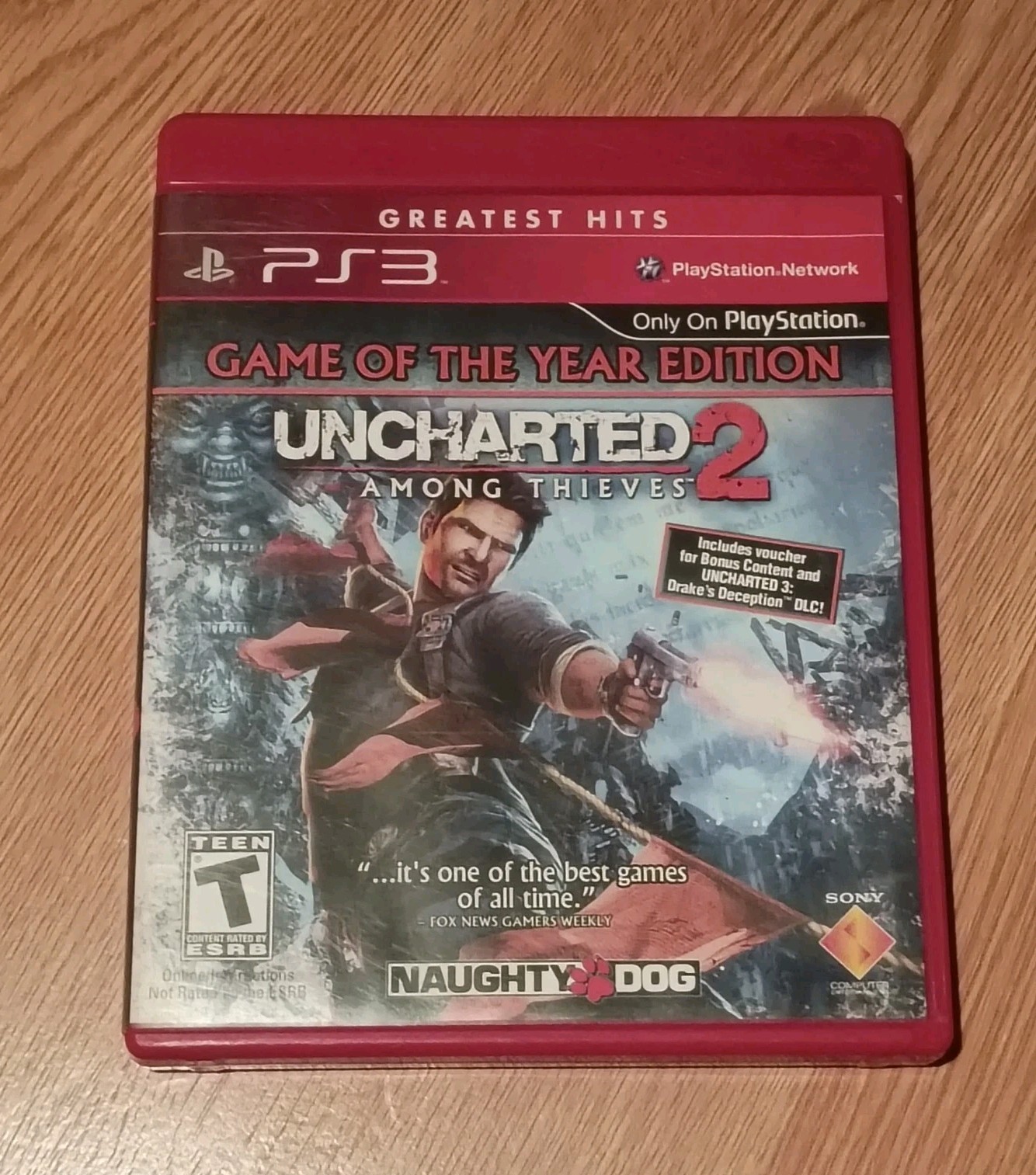 Uncharted 2 Among Thieves, Game Of The Year Edition, Sony PlayStation 3 PS3