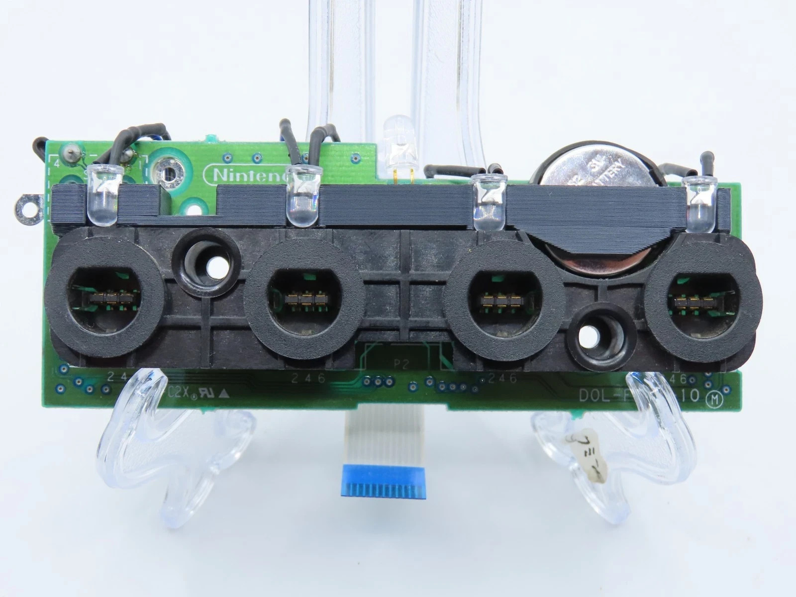ULTRAVIOLET UV Nintendo GameCube LED Light Mod Modification for controller ports