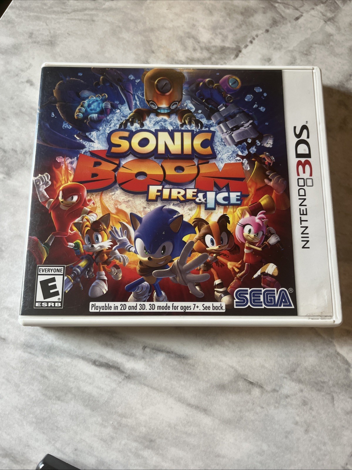 Sonic Boom: Fire & Ice – Nintendo 3DS With Box
