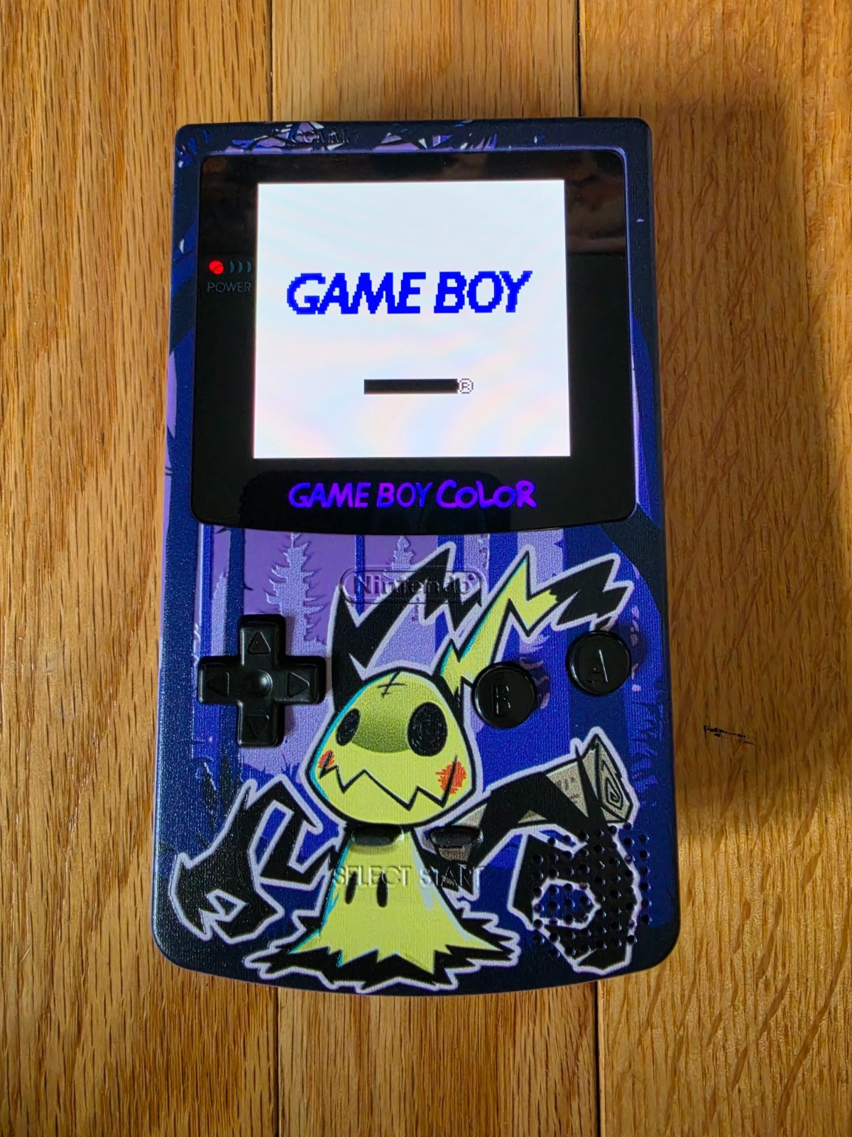 Nintendo Game Boy Color GBC AMOLED XL Touch LCD Pokemon UV Mimikyu System