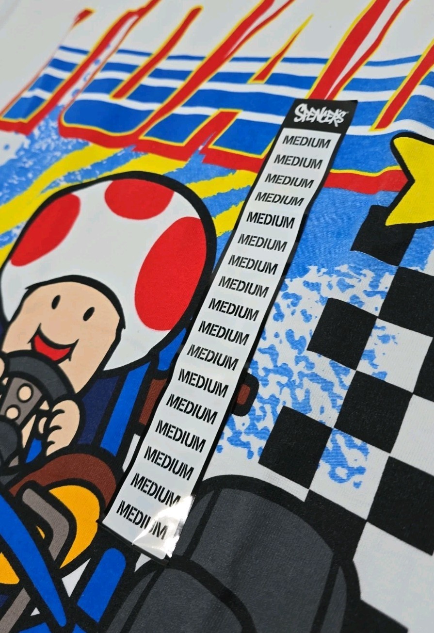 Nintendo Mario Kart Toad Mushroom Hybrid Apparel T-SHIRT Medium (MKART)