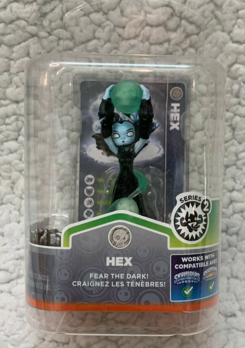Skylanders Giants: Single Character Pack Core Series 2 Hex Card & Pastic Shell 