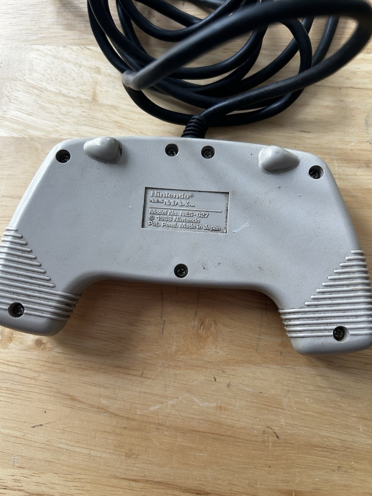 Nintendo NES MAX Turbo Controller Authentic UNTESTED As Is Model 027