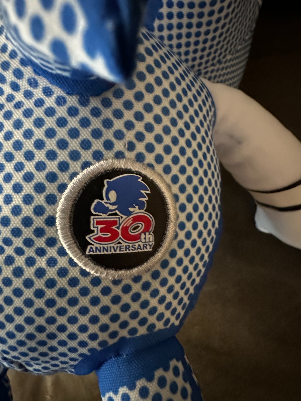 Jakks Pacific Sonic 30TH Anniversary Comic Sonic 14″ Plush with Box – VGC