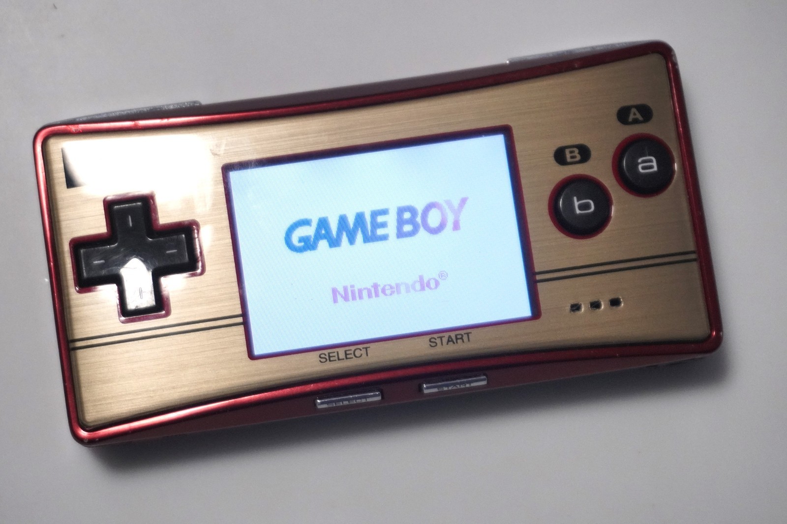 Nintendo Game Boy Micro console Happy Mario 20th Anniversary boxed US Seller