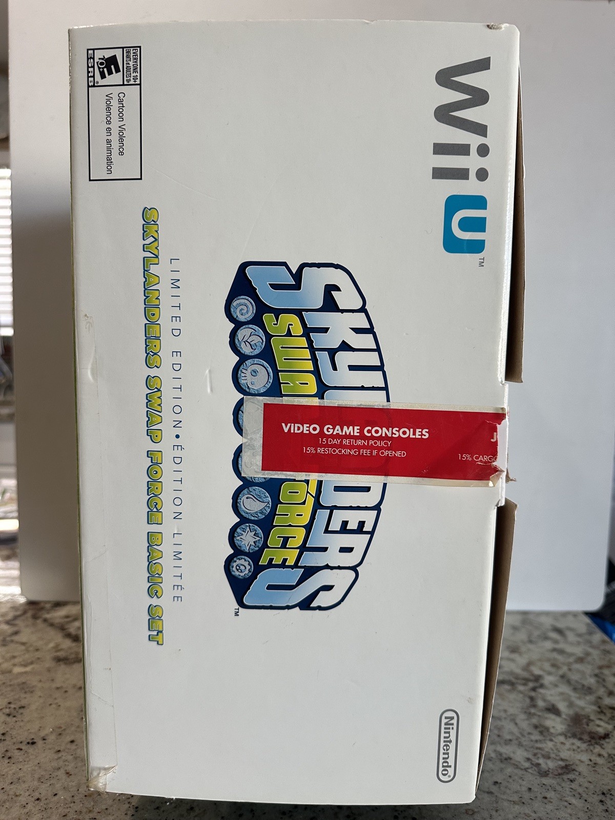 Nintendo WiiU Wii U Skylanders Limited Edition Console Bundle White New in Box