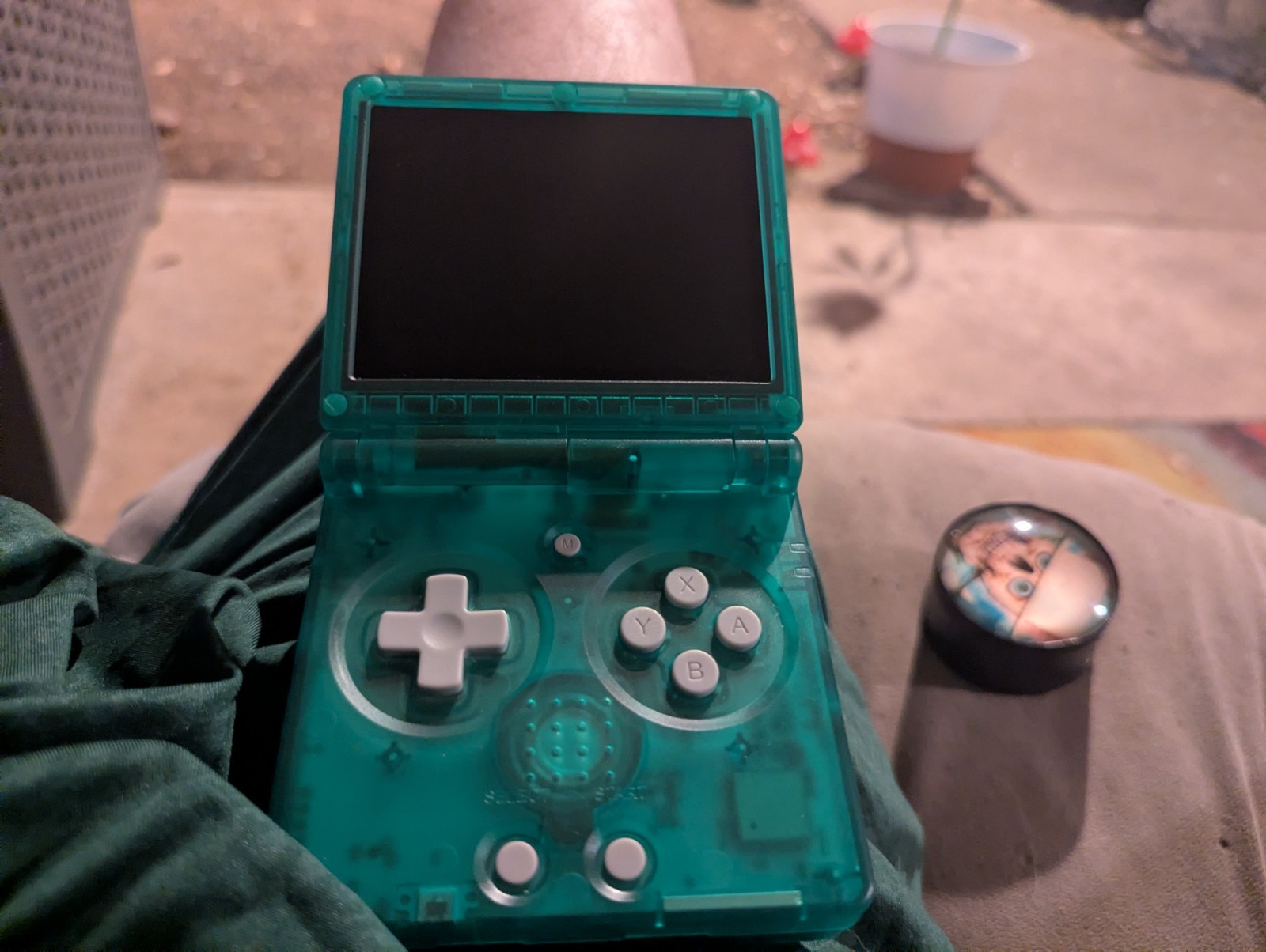 ANBERNIC RG35XXSP Handheld Retro Game Console 3.5′ IPS Screen 64G 4K+Games Gifts