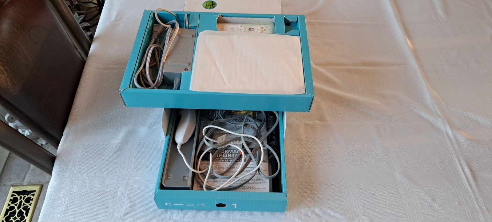 20% OFF – White Nintendo Wii Console Wii Sports- CIB Game + 2 Remotes