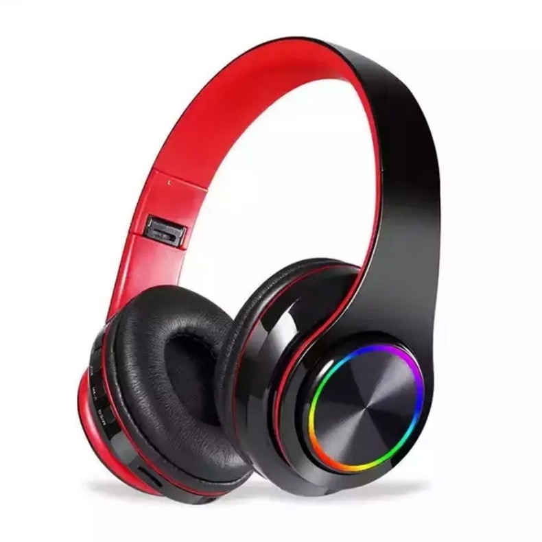 Wireless Foldable Bluetooth Headset Noise Cancellation TF Memory Card for iPhone