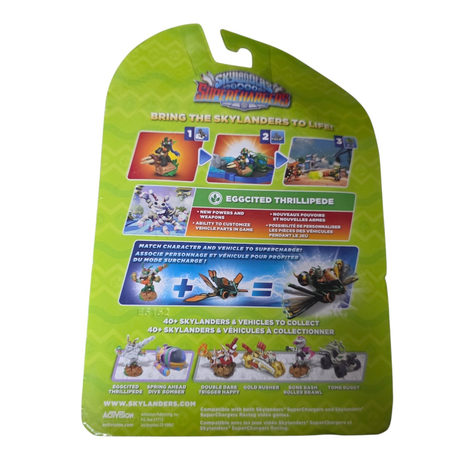 Skylanders SuperChargers Eggcited Thrillipede Spring Edition NEW