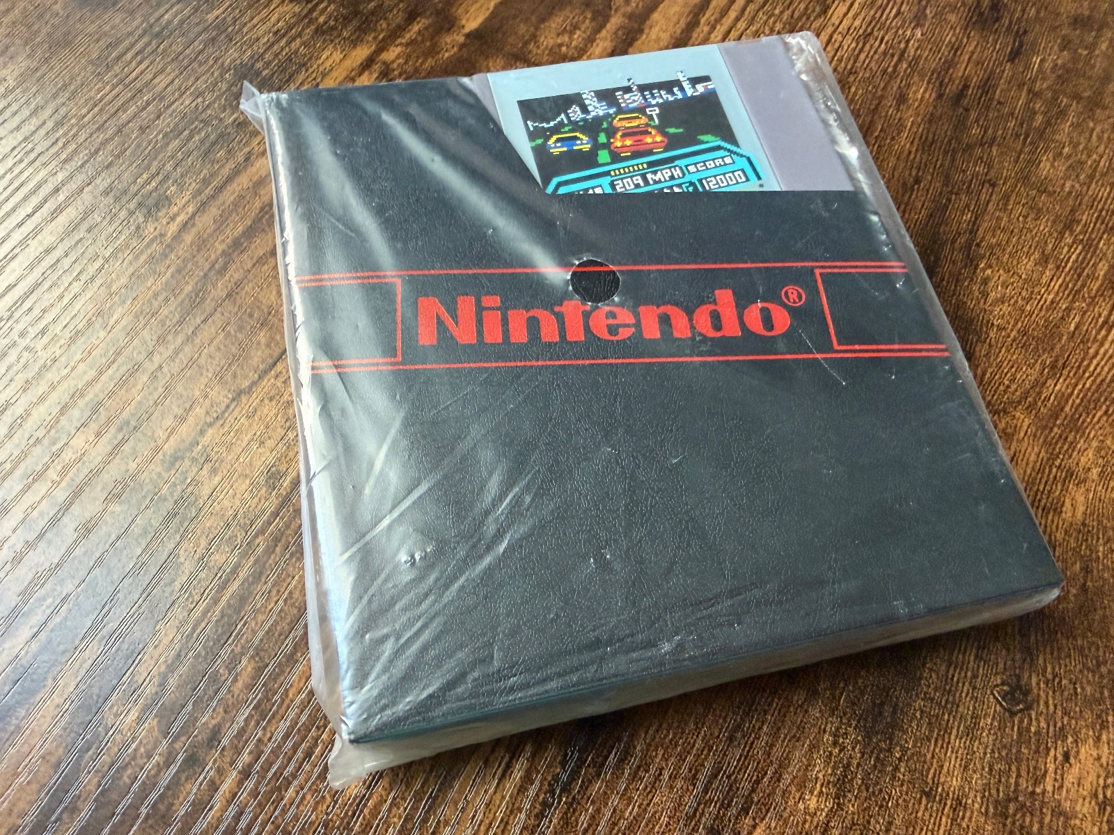 oval seal Rad Racer complete in box nintendo nes w/ 3D Glasses factory MINT