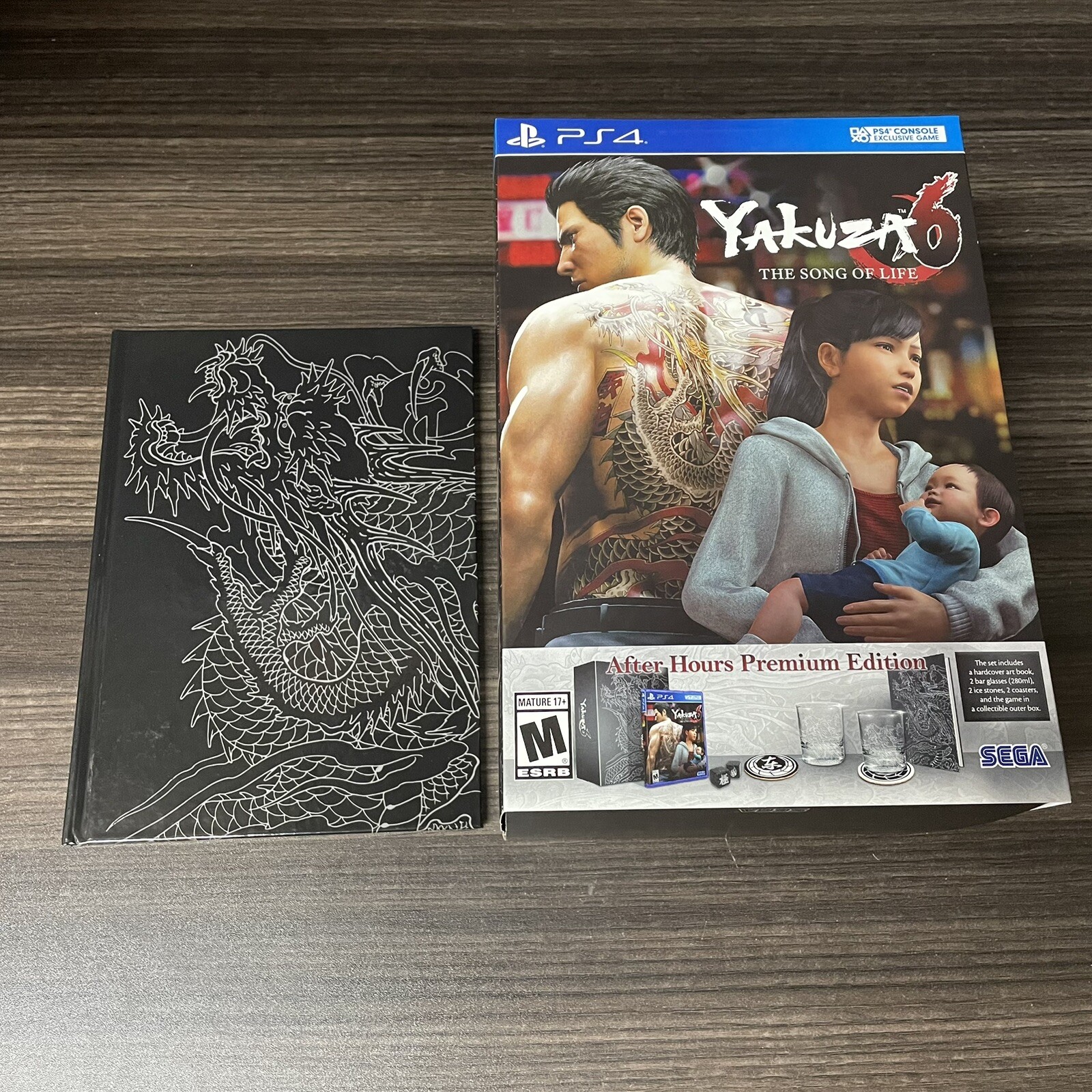Yakuza 6: The Song of Life – After Hours Premium Ed. Box + Book Only – No Game
