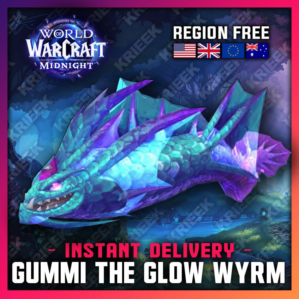 🔥World of Warcraft Midnight – Gummi the Glow Wyrm Battle Pet Trolli 2026🔥