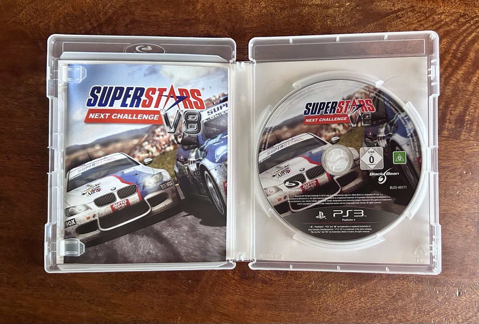 Superstars V8 Racing – Next Challenge (PS3) MINT CONDITION.