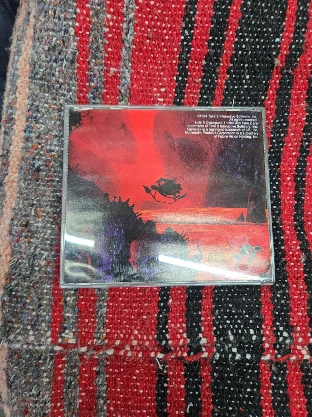 Hell: A Cyberpunk Thriller CD ROM (Take 2 Interactive, 1994) Vintage