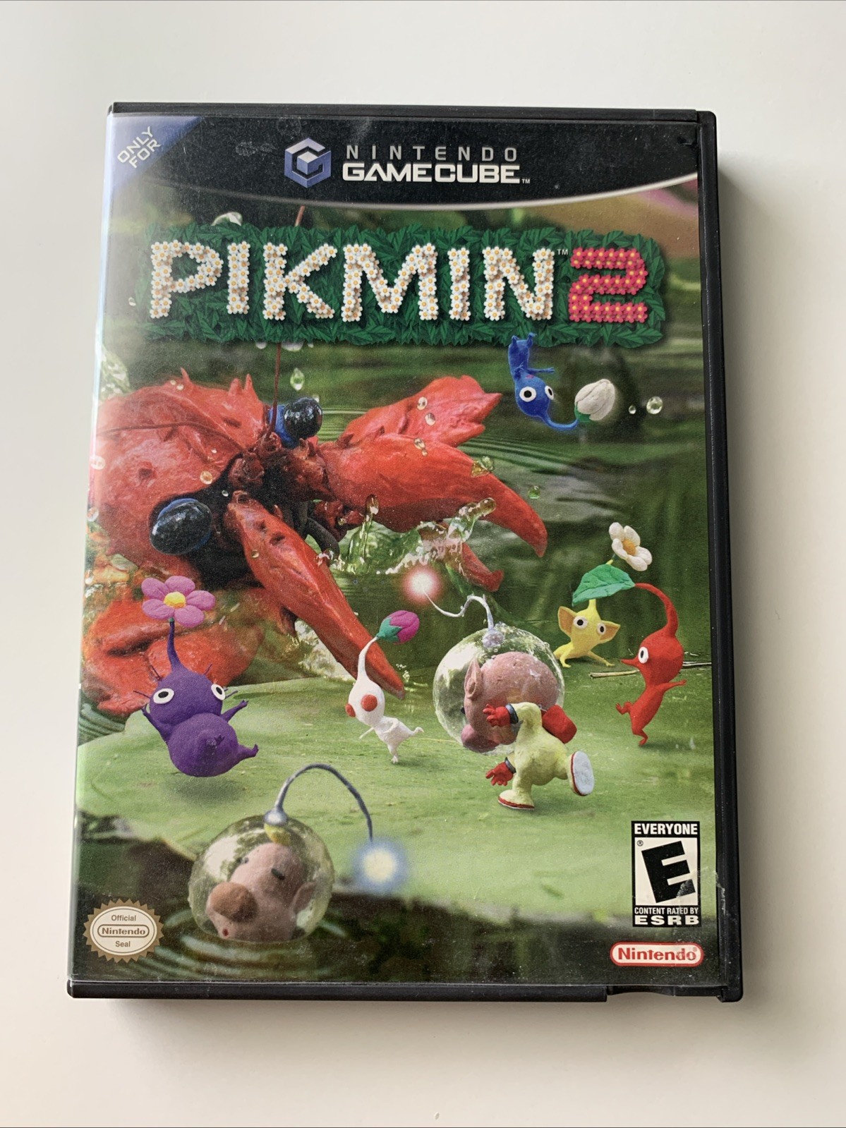 Pikmin 2 (Nintendo GameCube, 2004) No Manual Black Label Tested