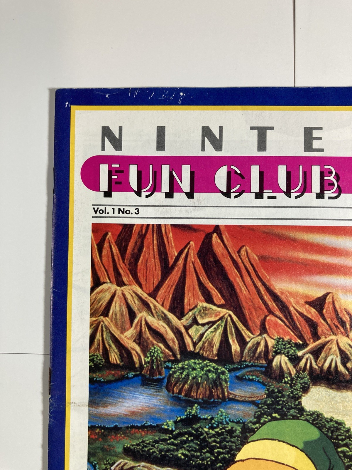 Nintendo Fun Club News Volume 1 Issue #3 Fall 1987 Legend of Zelda -RARE – Look!
