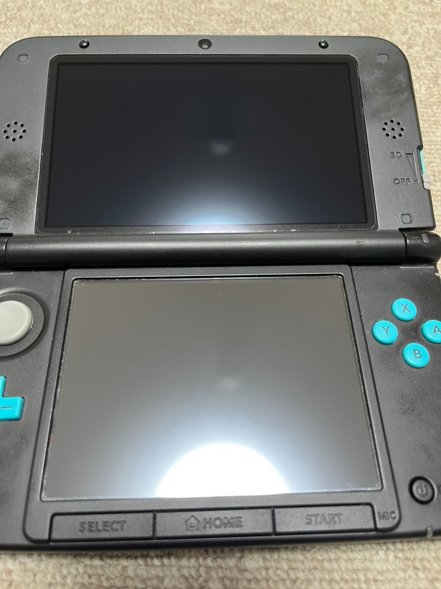 3DS LL XL blue black Japan Nintendo Console Japanese B120