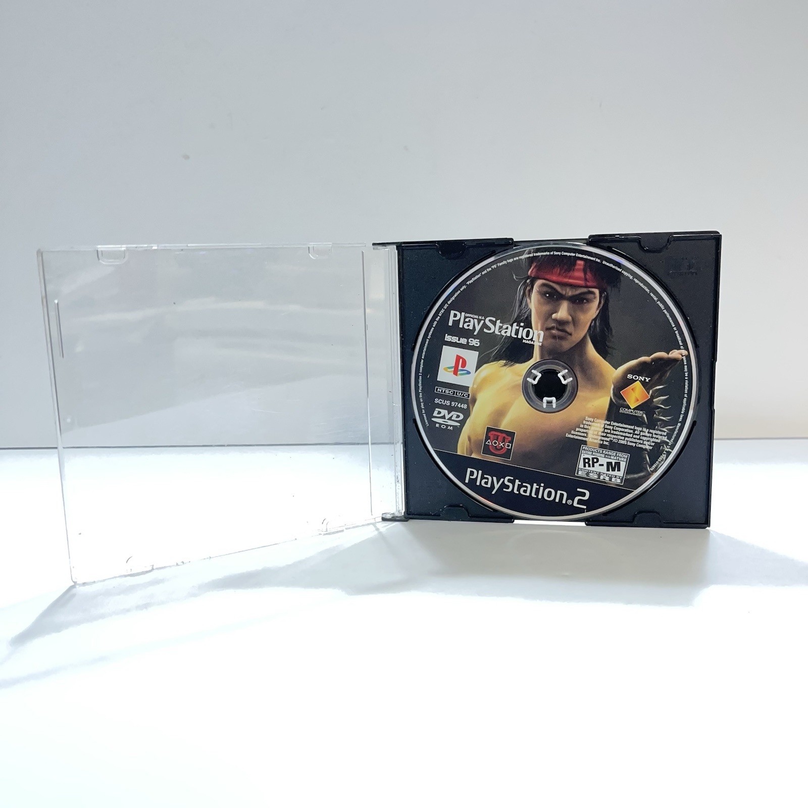 U.S. PlayStation Magazine Demo Disc Sept 2005 Mortal Kombat Shaolin Monks