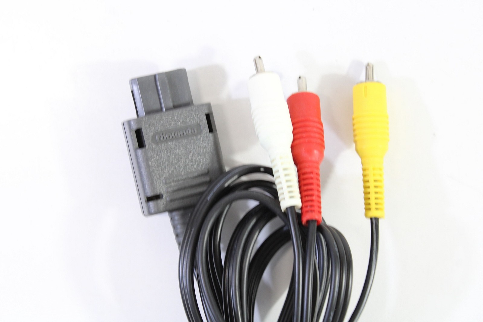 Official Super Nintendo SNES Gamecube N64 AV Video Cable RCA Famicom OEM TESTED