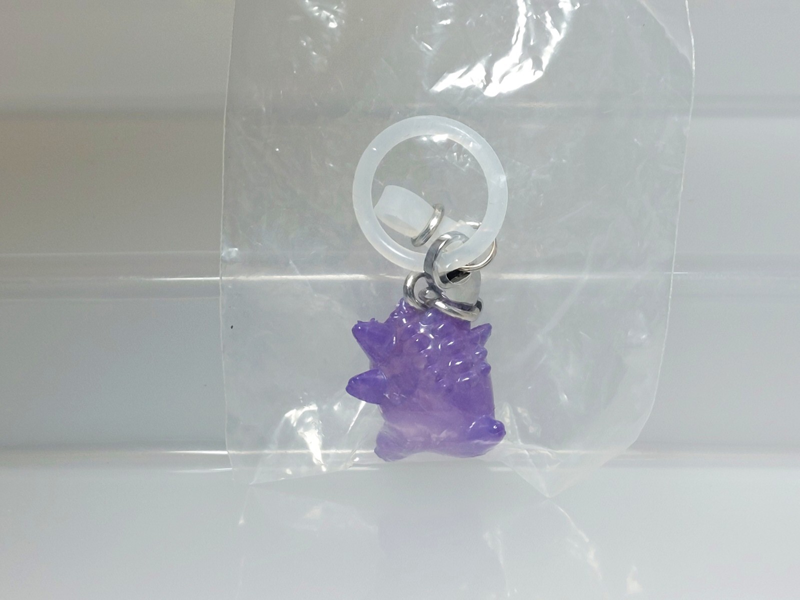Pokemon Center Japan 2023 Pokémon Marker Accessory Gengar Figure New 0.8in