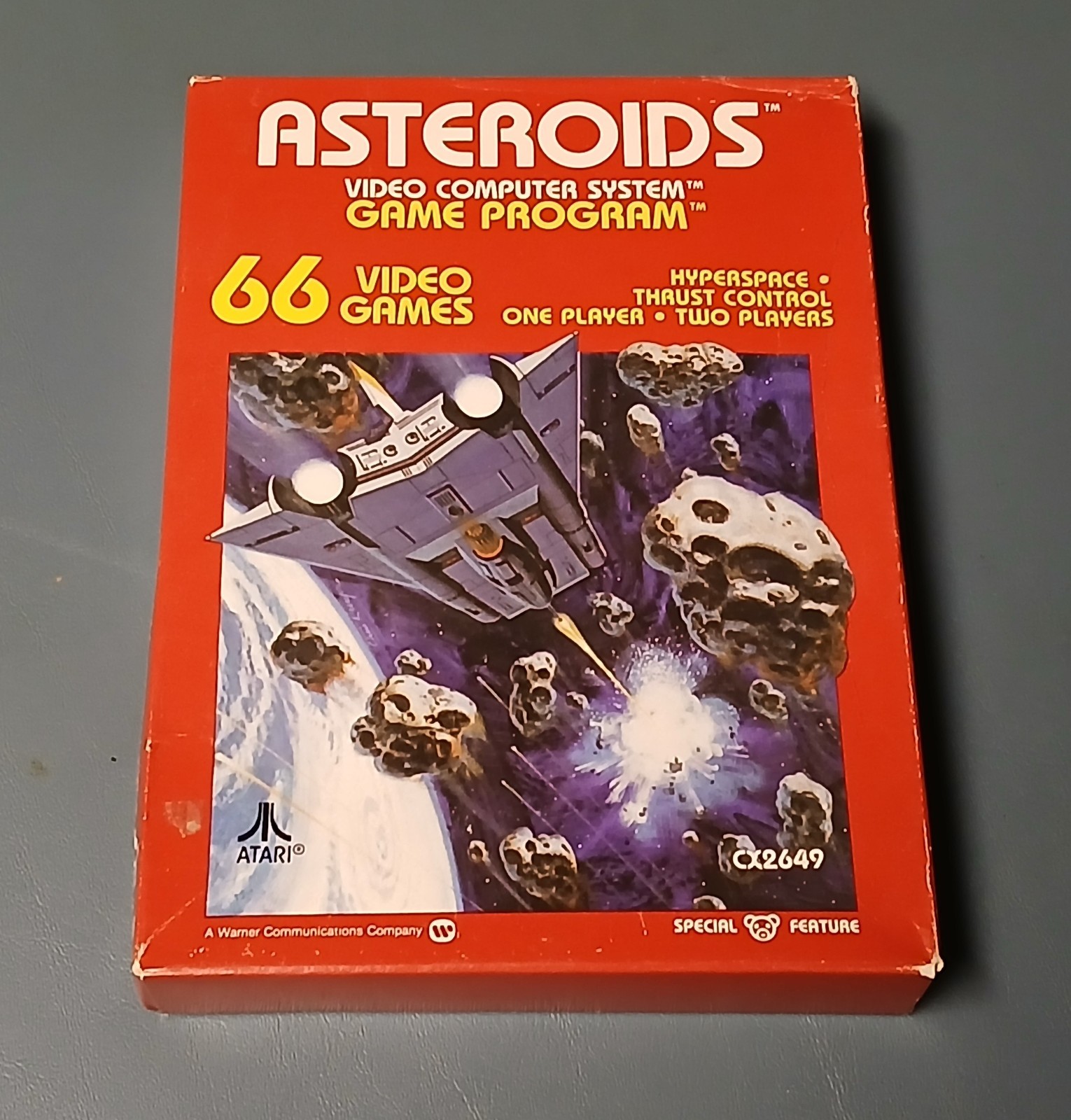 Atari 2600 Asteroids – Factory Sealed – Complete In Box (CIB)