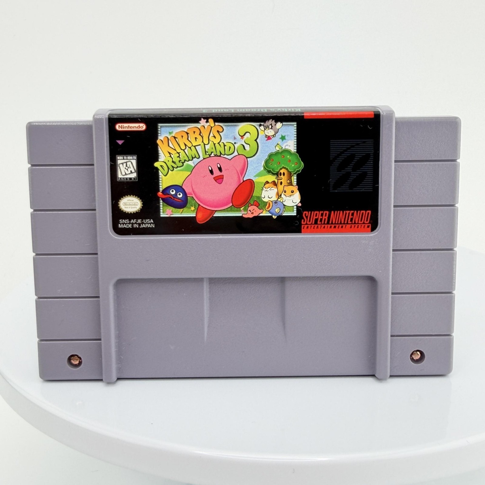 Kirby’s Dream Land 3 Super Nintendo SNES Game E Nintendo 1997 Platformer Family