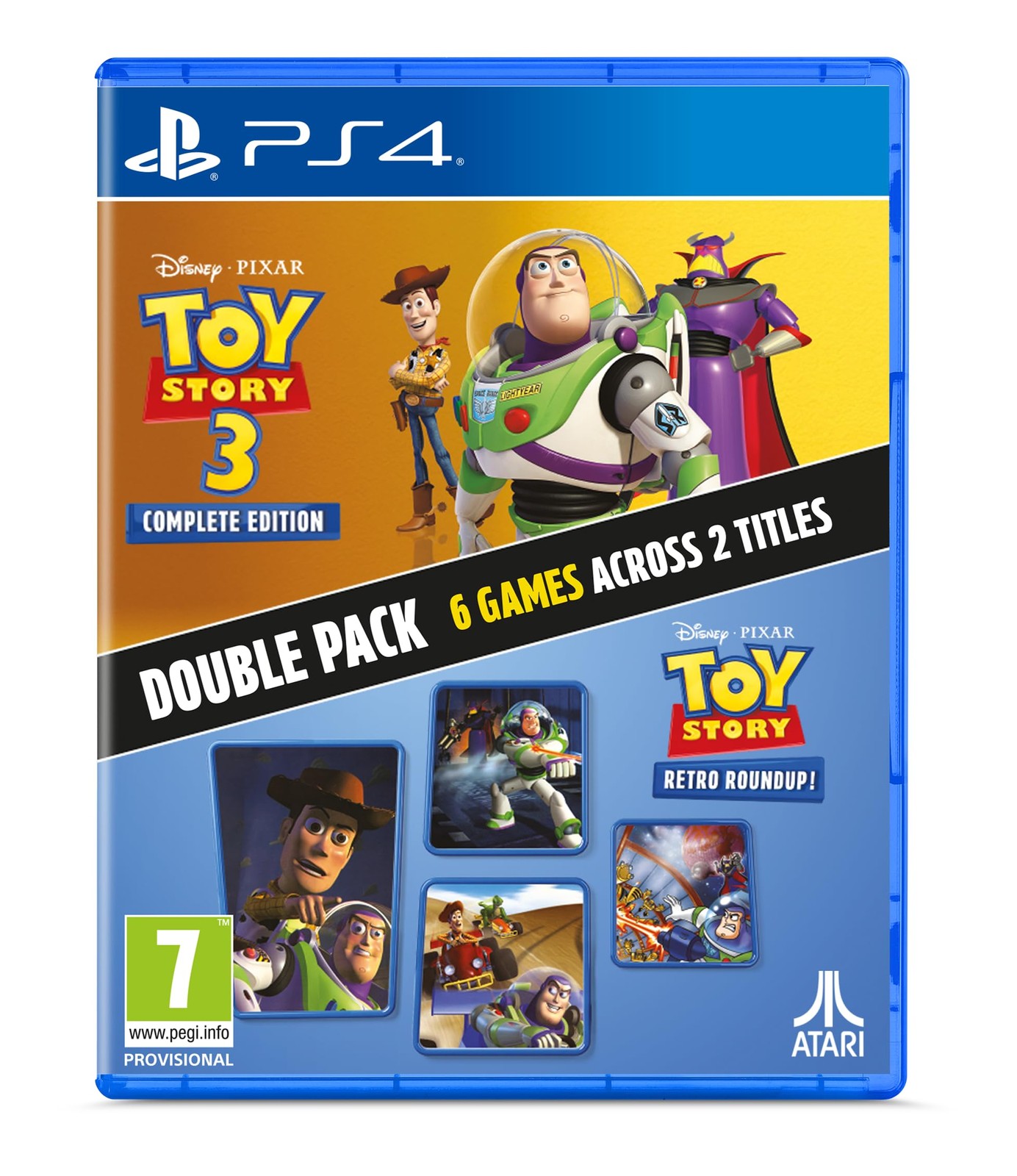 Playstation 4 Toy Story: Retro Roundup! + Toy Story 3 Compl (UK IMPORT) Game NEW