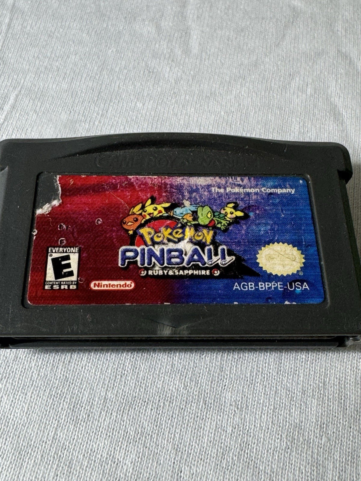 Pokemon Pinball Ruby & Sapphire The Pokemon Company Nintendo GBA Tested