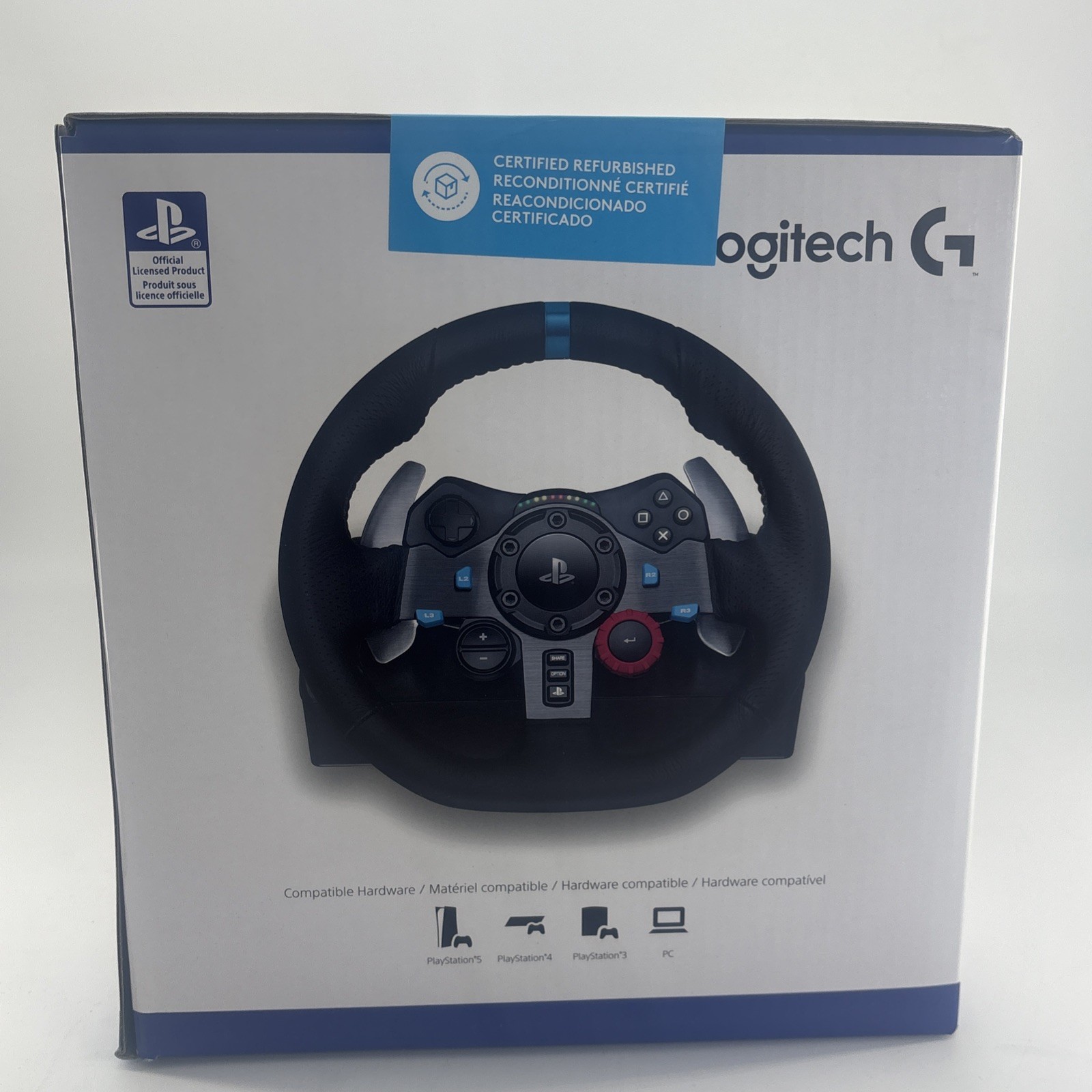Logitech G29 Driving Force Racing Wheel and Pedals