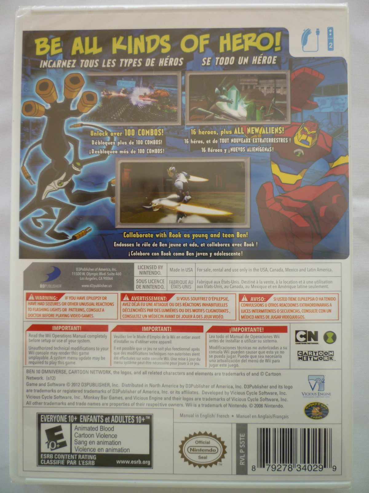 Ben 10: Omniverse (Wii, 2012)