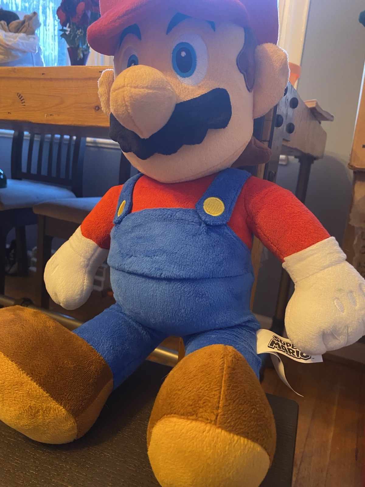 Nintendo Super Mario Mario Washable Plush Doll 2022 Super Mario Bros. Video Game