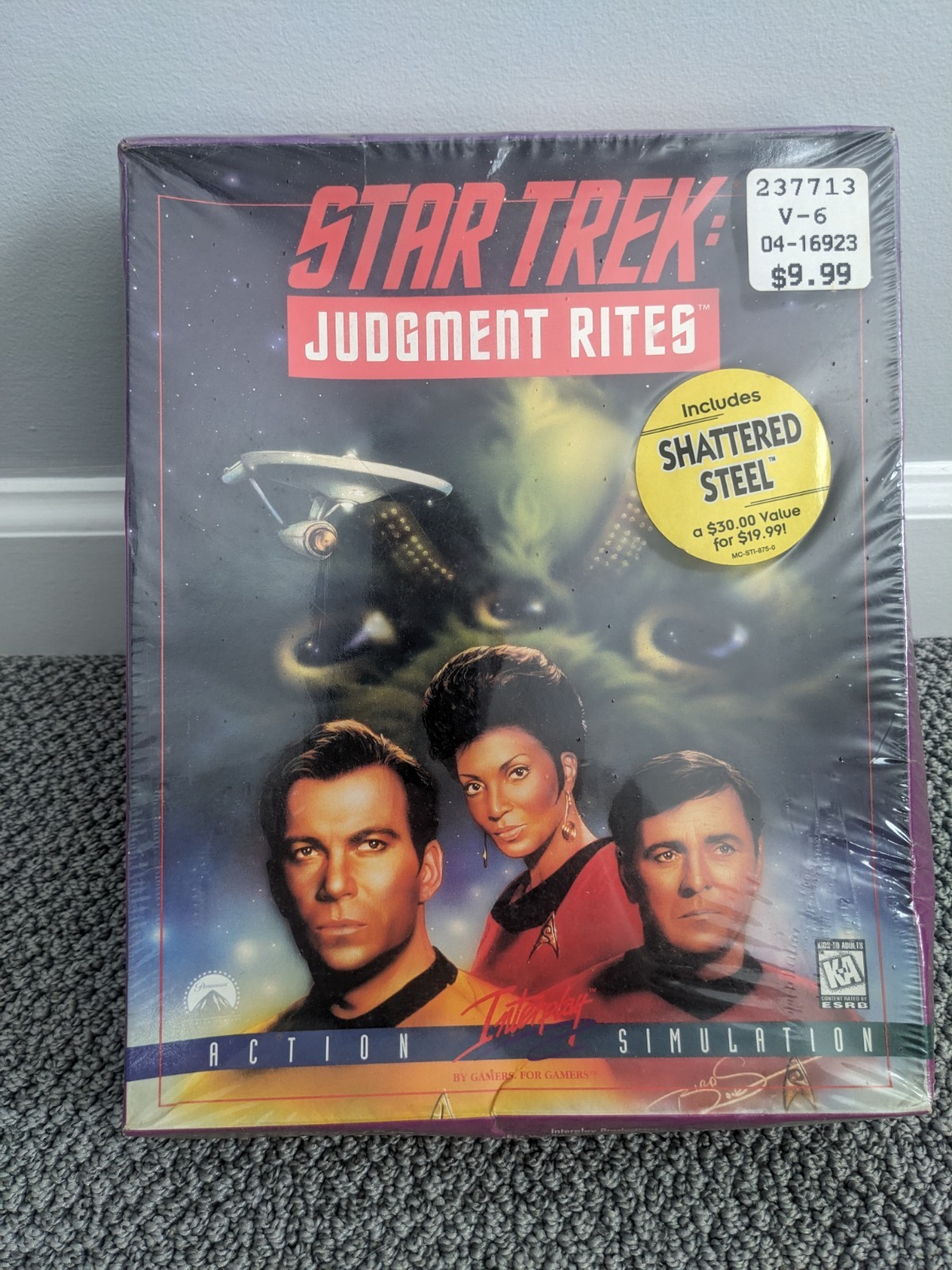 Star Trek: Judgment Rites – 1993 PC Game By Interplay Productions – Sealed Box