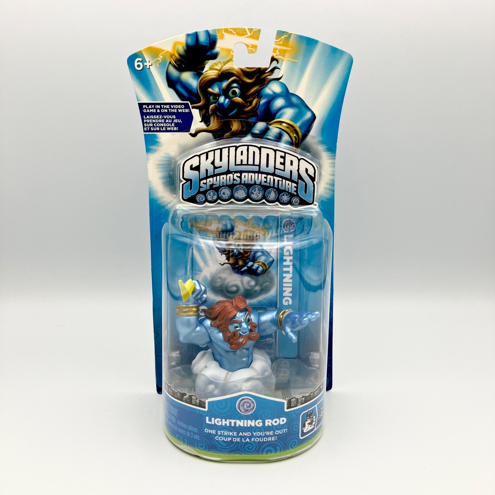 Skylanders Spyros Adventure Lightning Rod Figure NIB Activision NEW Partial Seal