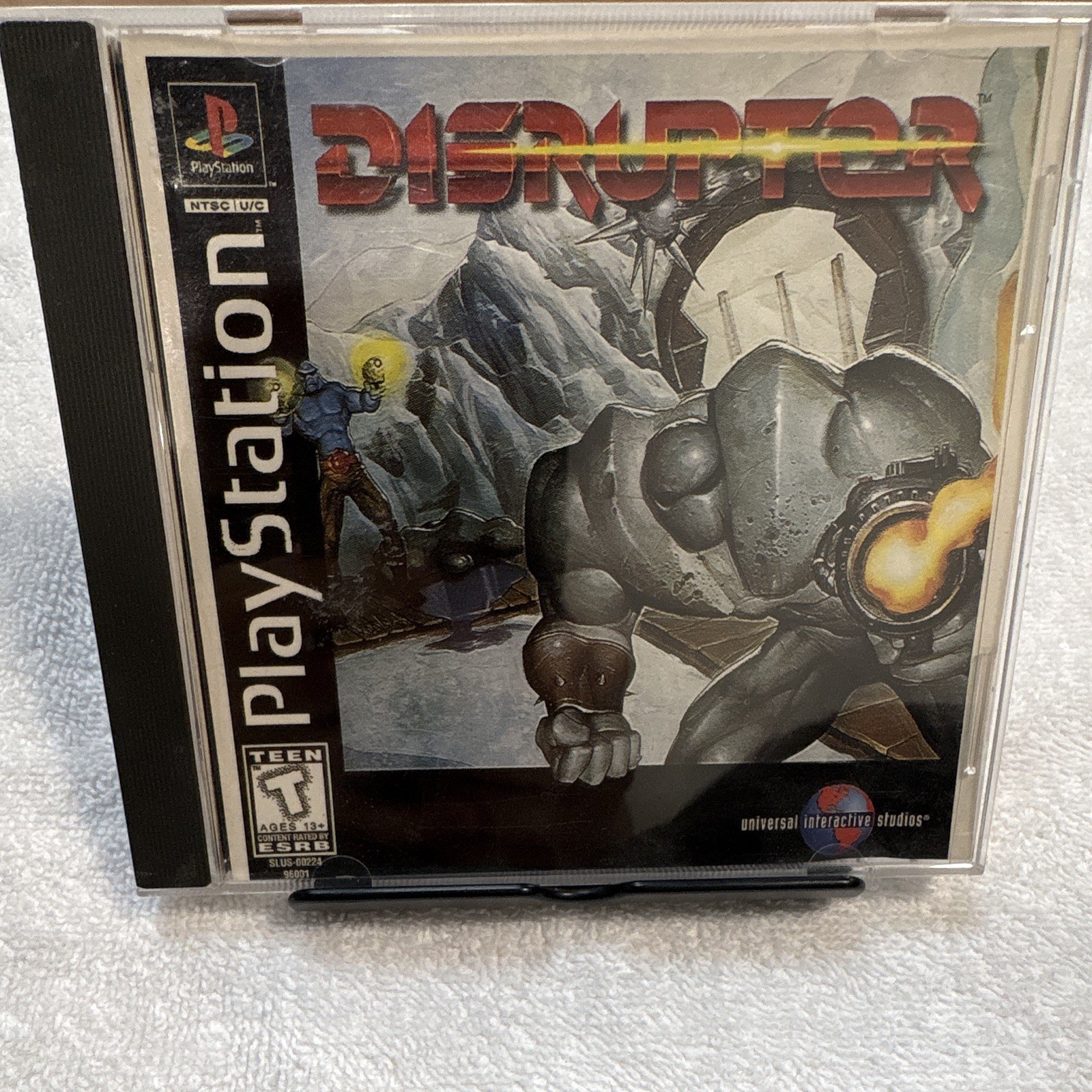 Disruptor Sony PS1 Universal Interactive 1996. Manual included, tested + working