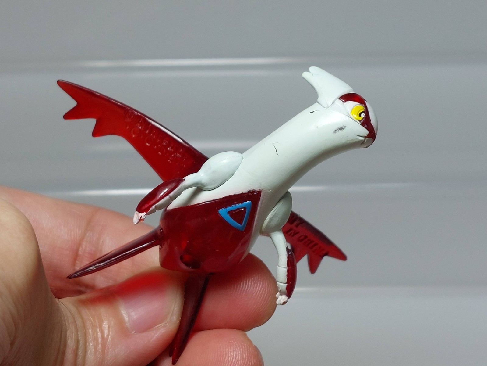 Latios Latias (Clear ver) Pokemon Movie Monster Collection Figure Tomy 2.4-2.9in