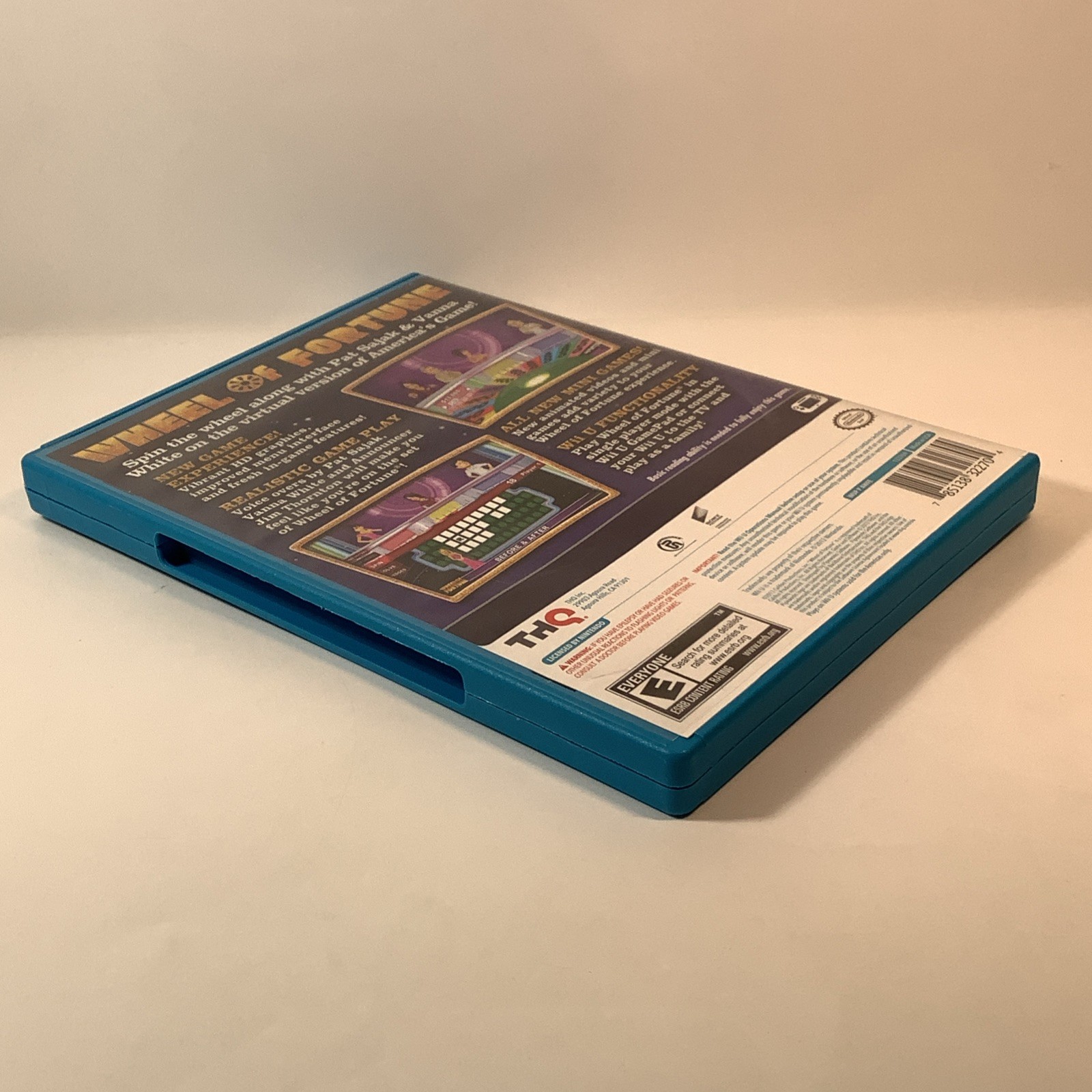 Wheel of Fortune (Nintendo Wii U, 2012) CIB Complete