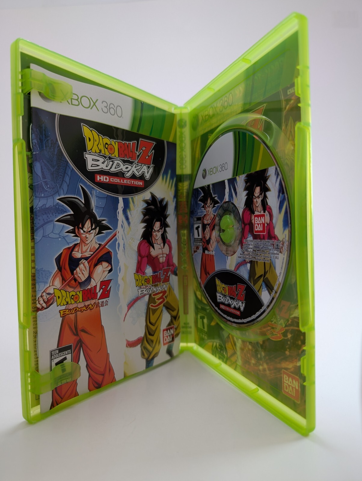 Dragon Ball Z: Budokai HD Collection (Xbox 360 2012) CIB Cleaned Tested