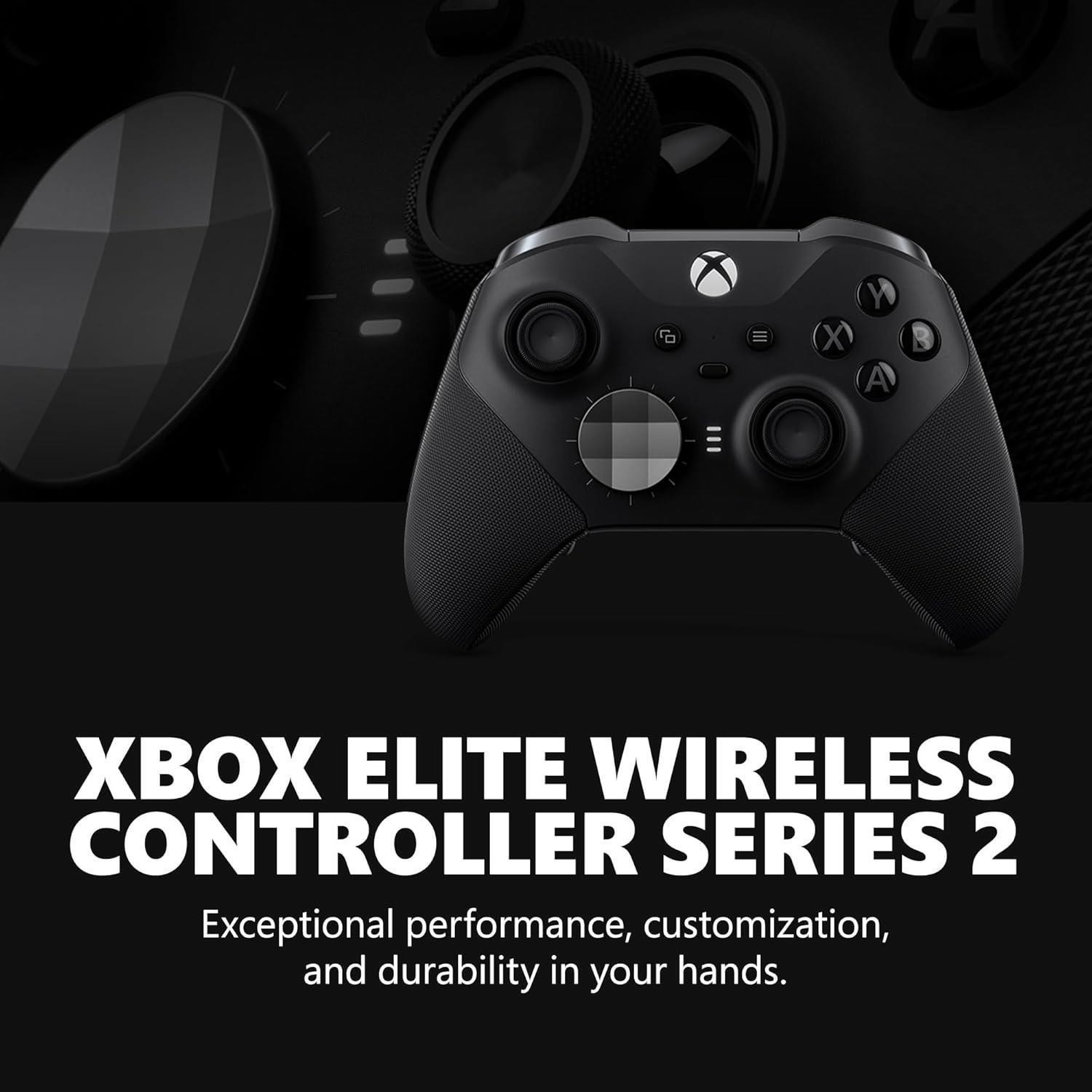Microsoft Xbox Elite Series 2 Wireless Controller USB-C Bluetooth Excellent